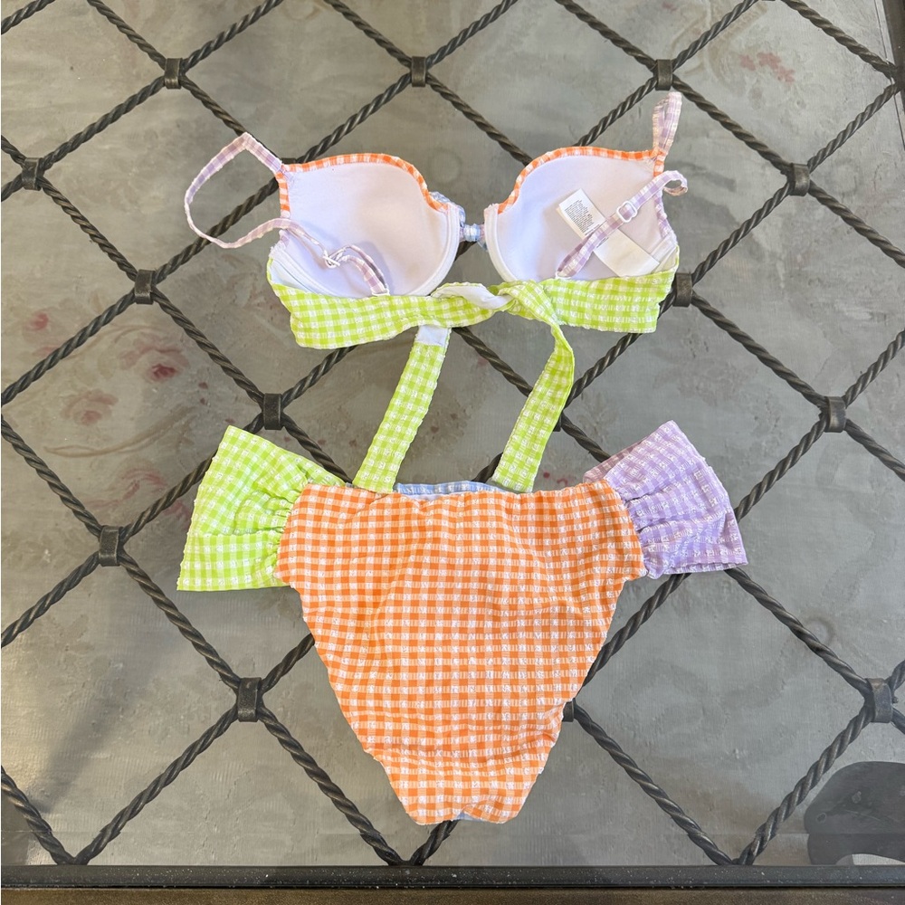 Calzedonia Gingham Bikini Set - image 2